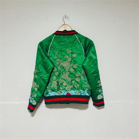 gucci silk bomber jacket replica|gucci bomber japan.